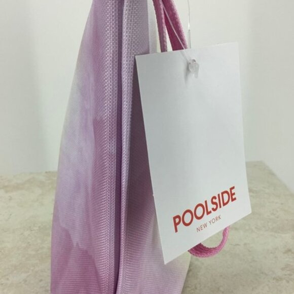 Poolside Wet/Dry Wristlet Multicolor Poly-nylon Beach Bag 11.25"L x 3"W x 7"H - Picture 8 of 12